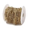 Ion Plating(IP) 304 Stainless Steel Oval Link Chains CHS-G039-12G-3