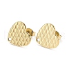 Ion Plating(IP) 304 Stainless Steel Stud Earring Findings STAS-I183-04B-G-2