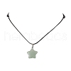 Natural Green Aventurine  Pendant Necklaces NJEW-JN04931-1