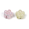 UV Plating Opaque Acrylic Beads MACR-L007-06A-2