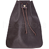 Rectangle Cowhide Leather Jewelry Storage Pouches AJEW-WH20002-33B-01-1