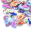 Handmade Polymer Clay Cabochons X-CLAY-S091-12-1