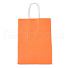 Pure Color Kraft Paper Bags AJEW-G020-B-08-2