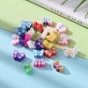 Handmade Polymer Clay Beads CLAY-CJ0001-17-7