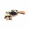 Halloween Alloy Enamel Pendants ENAM-M055-15G-3