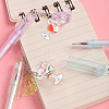 60Pcs 6 Colors Transparent Resin Pendants RESI-CJ0002-09-7