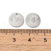 Non-Tarnish 304 Stainless Steel Charms STAS-L025-003P-3