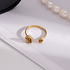 Stainless Steel Cuff Rings for Women GY1904-2