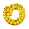 Natural Striped Stone Beads Strands G-D315-A01-04-4mm-3