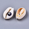 Natural Cowrie Shell Beads SHEL-S266-23B-2