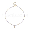 Summer Beach 304 Stainless Steel Pendant Necklaces for Women NJEW-JN05241-03-4