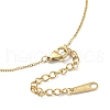 Ion Plating(IP) 304 Stainless Steel Curb Chain Necklace for Men Women X-NJEW-M200-02G-3