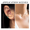 12Pcs 12 Colors Brass Micro Pave Cubic Zirconia Charms FIND-TA0005-61-16