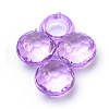 Transparent Acrylic Pendants TACR-S144-53-3
