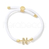 Adjustable Nylon Cord Bracelets BJEW-C096-01G-14-4