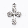 Non-Tarnish 304 Stainless Steel Pendants X-STAS-E421-080P-1