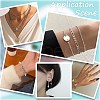 SOFPLATE 600Pcs 6 Styles 304 Stainless Steel Jump Rings STAS-SP0001-69-6