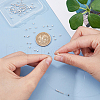 FIBLOOM 100Pcs Brass Spacer Beads KK-FI0001-02A-S-3