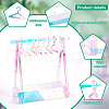 HOBBIESAY Transparent Acrylic Earring Display Stand EDIS-HY0001-03B-3