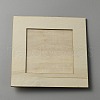 Square Wood Photo Frames DIY-WH0349-45-2