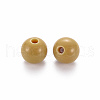 Opaque Acrylic Beads X-MACR-S370-C8mm-29-2