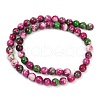 Synthetic Fossil Beads Strands G-L028-8mm-01-7