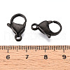 304 Stainless Steel Lobster Claw Clasps STAS-T065-17mm-34B-3