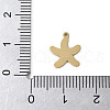 304 Stainless Steel Enamel Charms STAS-G353-03G-08-3