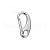 Alloy Push Gate Snap Keychain Clasp Findings PW-WG03418-01-5