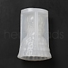 DIY 3D Goddess Girl with Animal Figurine Statue Silicone Molds DIY-G081-01C-3