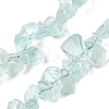 Imitation Aquamarine Glass  Beads Strands G-S386-B08-2