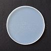DIY Flat Round Cup Mat Silicone Molds DIY-E036-02-3