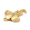 Ion Plating(IP) 304 Stainless Steel Pendants STAS-H172-09G-4