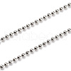 304 Stainless Steel Ball Chain Necklaces X-NJEW-JN02912-02-2