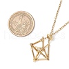 3Pcs 3 Sizes 304 Stainless Steel Macrame Pouch Empty Stone Holder Necklace Making NJEW-JN05237-6