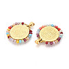 304 Stainless Steel Pendants STAS-N115-25B-G-2