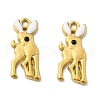 304 Stainless Steel Enamel Charms STAS-D369-15G-1