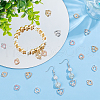 HOBBIESAY 48Pcs 6 Style Rhinestone Pandants ALRI-HY0001-03-5