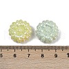 UV Plating Opaque Acrylic Beads MACR-L007-06B-3