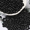 6/0 Opaque Baking Paint Glass Seed Beads SEED-M012-02A-12-1