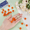 SUNNYCLUE 32Pcs All Kinds of Sports Balls Silicone Beads SIL-SC0001-81B-3