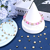 SUNNYCLUE 1800Pcs 8 Styles CCB Plastic Beads CCB-SC0001-16-4