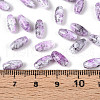 Baking Paint Glass Seed Beads SEED-N008-06E-4
