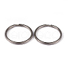 Tarnish Resistant 304 Stainless Steel Split Key Rings STAS-L176-24-1