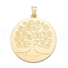 Plating Alloy Big Pendants PALLOY-T090-13G-1