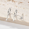 3Pcs S925 Sterling Silver Lightning Bolt Earring Sets ZH5112-2-2