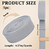 5 Yards Polyester Ribbon OCOR-WH0078-176B-2
