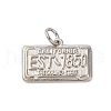 Brass Micro Pave Cubic Zirconia Pendants KK-P308-36P-1