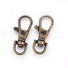 Tibetan Style Alloy Swivel Clasps X-PALLOY-F210-02AB-1