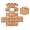 Rectangle Foldable Creative Kraft Paper Gift Box CON-B002-06A-02-2